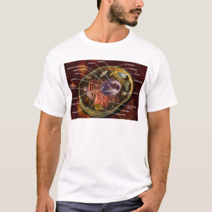 Dierlijke cel t-shirt