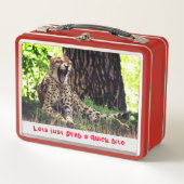 Dierlijke Cheetah Metal (Voorkant)