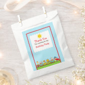 Dierlijke Circus Train Bedankzakje (Geknipt)