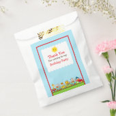 Dierlijke Circus Train Bedankzakje (Gezegeld)