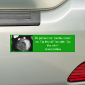 Dierlijke citaten - Jeremy Bentham 2 bumper sticke Bumpersticker (Op auto)