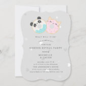 dierlijke donuts virtuele genderenquête kaart (Voorkant)