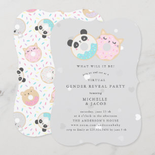 dierlijke donuts virtuele genderenquête kaart