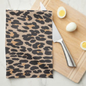 Dierlijke Druk, de Vlekken van de Luipaard - Theedoek (Quarter Fold)