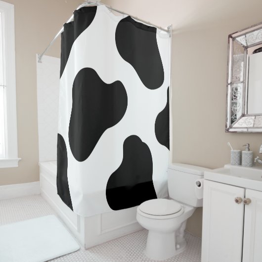 Dierlijke druk douchegordijn (In situ)