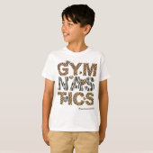 Dierlijke druk Gymnastiek T-shirt (Voorkant volledig)