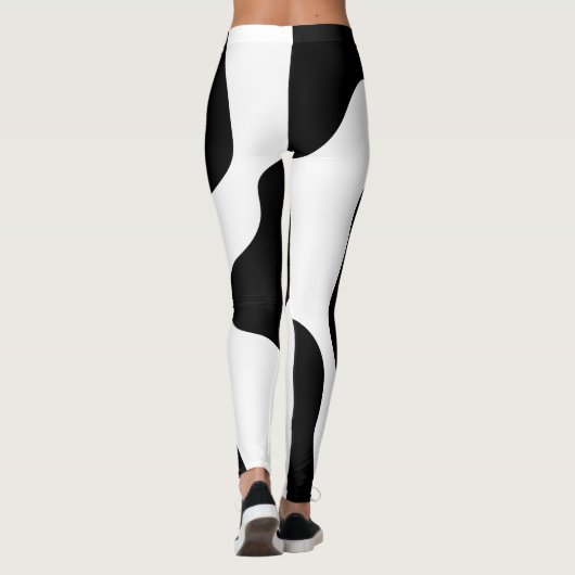 Dierlijke druk leggings (Achterkant)