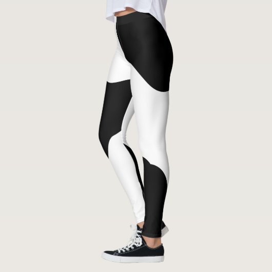 Dierlijke druk leggings (Links)