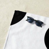 Dierlijke druk strandlaken (In situ)