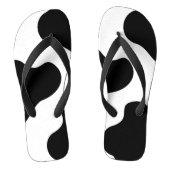 Dierlijke druk teenslippers (Voetbed)