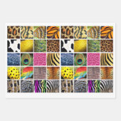 Dierlijke en Insectenhuid Vleugel wildlife patrone Inpakpapier Vel (Voorkant 2)