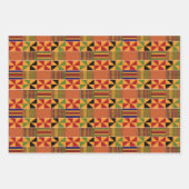 Dierlijke geente doek 3 Pack papierbladen Inpakpapier Vel (Voorkant 2)