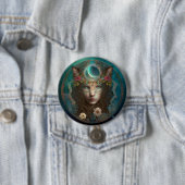 Dierlijke geest Mystical Fantasy Art Ronde Button 7,6 Cm (In situ)