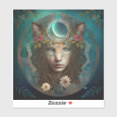 Dierlijke geest Mystical Fantasy Art Sticker (Vel)