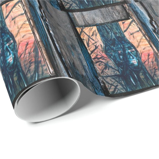 Dierlijke gids cadeaupapier (Rol Hoek)