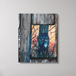 Dierlijke gids canvas afdruk