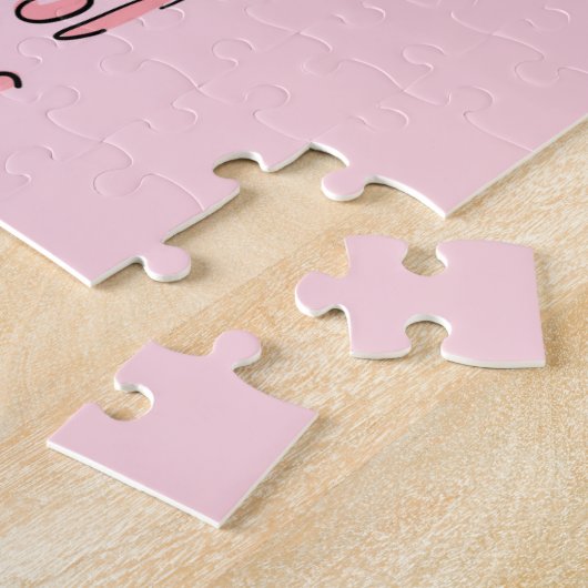 Dierlijke Giraffe Legpuzzel (Zijkant)