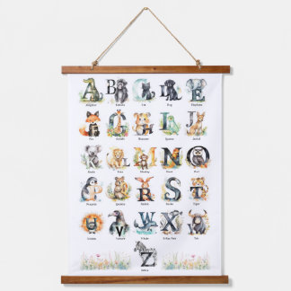 Dierlijke habets | Nursery Art Wall Hangend Wandkleed