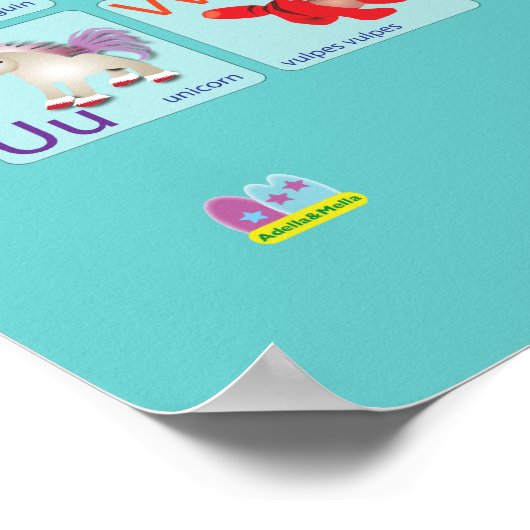 Dierlijke habets poster (Hoek)