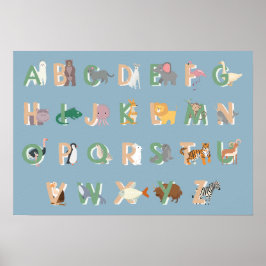 Dierlijke habets poster