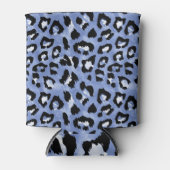 Dierlijke huid Allure: Waterverf Leopard Blikjeskoeler (Voorkant)