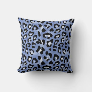 Dierlijke huid Allure: Waterverf Leopard Kussen