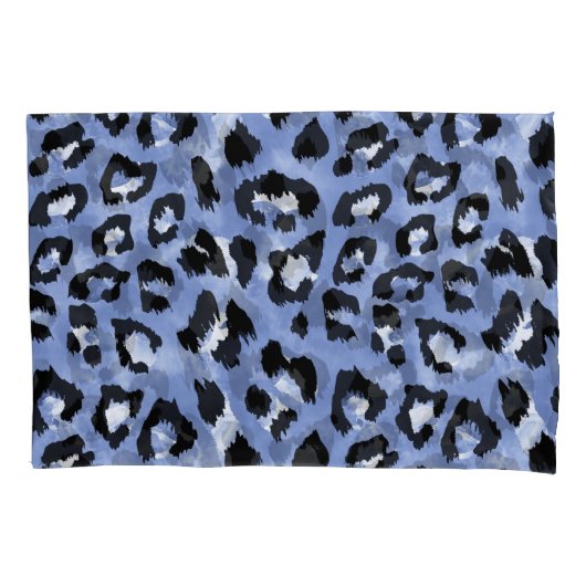 Dierlijke huid Allure: Waterverf Leopard Kussensloop (Voorkant)