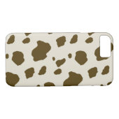 Dierlijke Huid Bruine Koe Vlekken Case-Mate iPhone Case (Achterkant (Horizontaal))