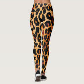 Dierlijke huid: stoffenontwerp leggings (Achterkant)