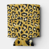 Dierlijke huid, Waterverf luipaard naadloos. Blikjeskoeler (Achterkant)