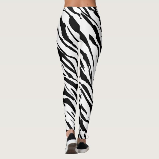 dierlijke huidafdruk leggings (Achterkant)
