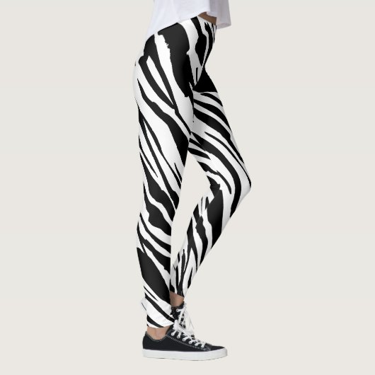 dierlijke huidafdruk leggings (Rechts)