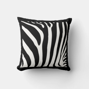 Dierlijke instincten (zebra) 2-zijdig patroon kussen