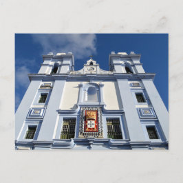 Dierlijke kerk: Angra, Terceira, Azoren P Briefkaart