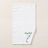 Dierlijke kerstkeukendoekset bad handdoek (Handdoek)