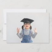 Dierlijke kleuterschool foto Afstuderen dank u kaa Kaart (Achterkant)