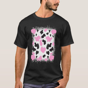 Dierlijke Koe Print Leuke Rodeo Heifer Mama T-shirt