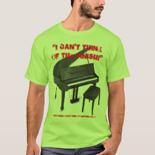 Dierlijke krakers: Ik kan niet aan de finish denke T-shirt