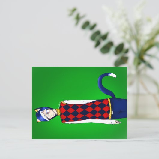 Dierlijke kruising Gehumaniseerd Rover Briefkaart (Staand voorkant)