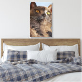 Dierlijke kunst canvas afdruk (Insitu (Slaapkamer))