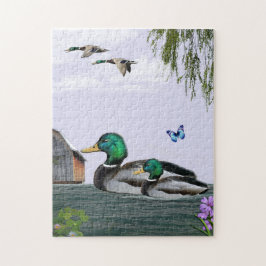 Dierlijke kunst legpuzzel