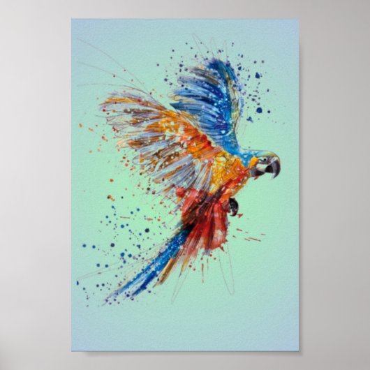 Dierlijke kunst poster (Voorkant)