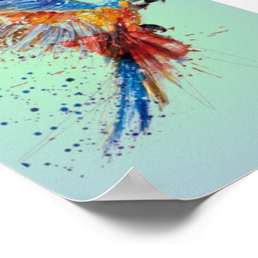 Dierlijke kunst poster (Hoek)