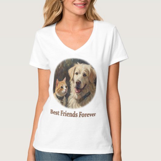 Dierlijke kunst t-shirt (Voorkant)
