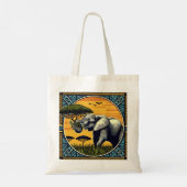 DIERLIJKE KUNST THEMA TOTE BAG (Achterkant)