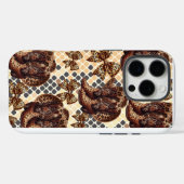 Dierlijke laarzen en strikken, cheetah iPhone hoes (Achterkant (horizontaal))