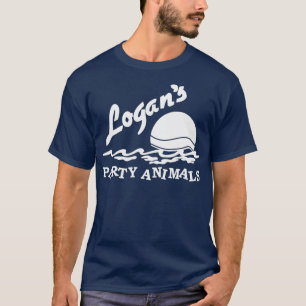 Dierlijke logans t-shirt