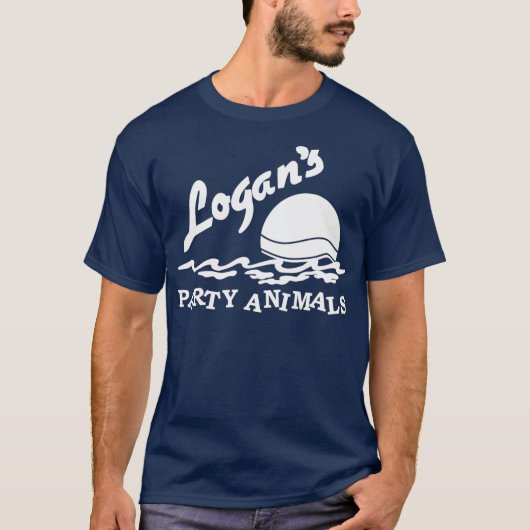 Dierlijke logans t-shirt (Voorkant)