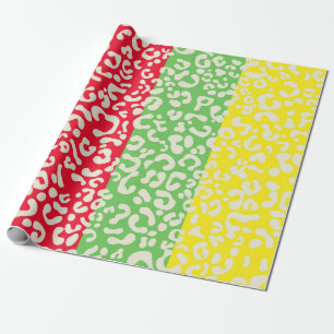 Dierlijke luipaard Verpakkingspapier Cadeaupapier