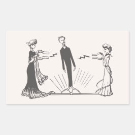 Dierlijke Magnetisme - Rechthoekige Sticker